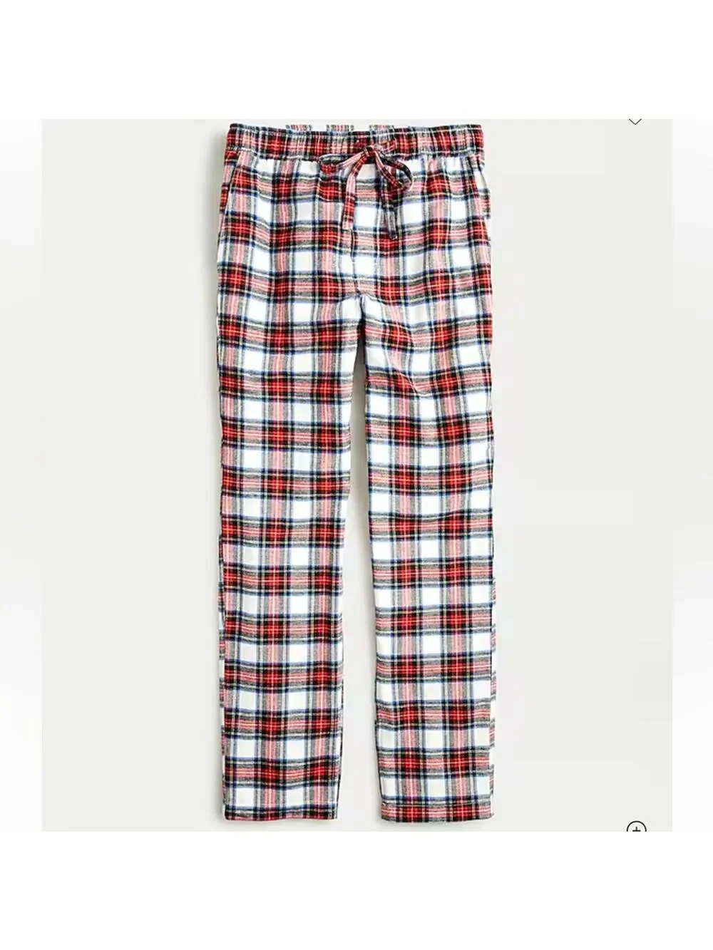 J. Crew Red Plaid Flannel Lounge PJ Pants